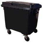 CONTENTOR DE LIXO - PRETO - 1100 LITROS - WB